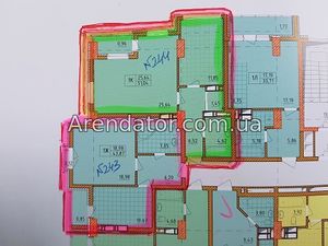 3 к квартира от хозяина ЖК Совские пруды, Брожка (Кировоградская),70 - 3-комнатные